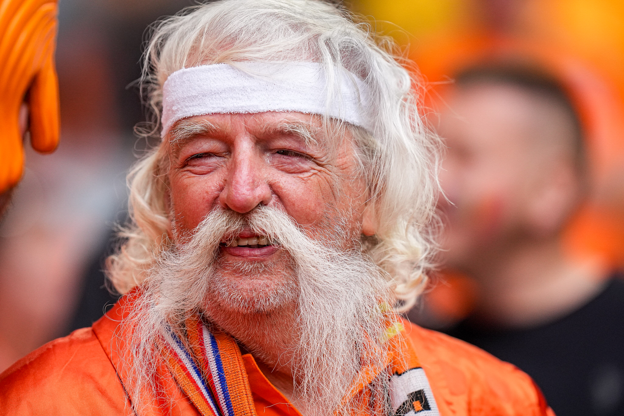 Suporteri ai nationalei Tarilor de Jos, Romania - Tarile de Jos 0-3, optimile EURO 2024 // © Marius Tudor